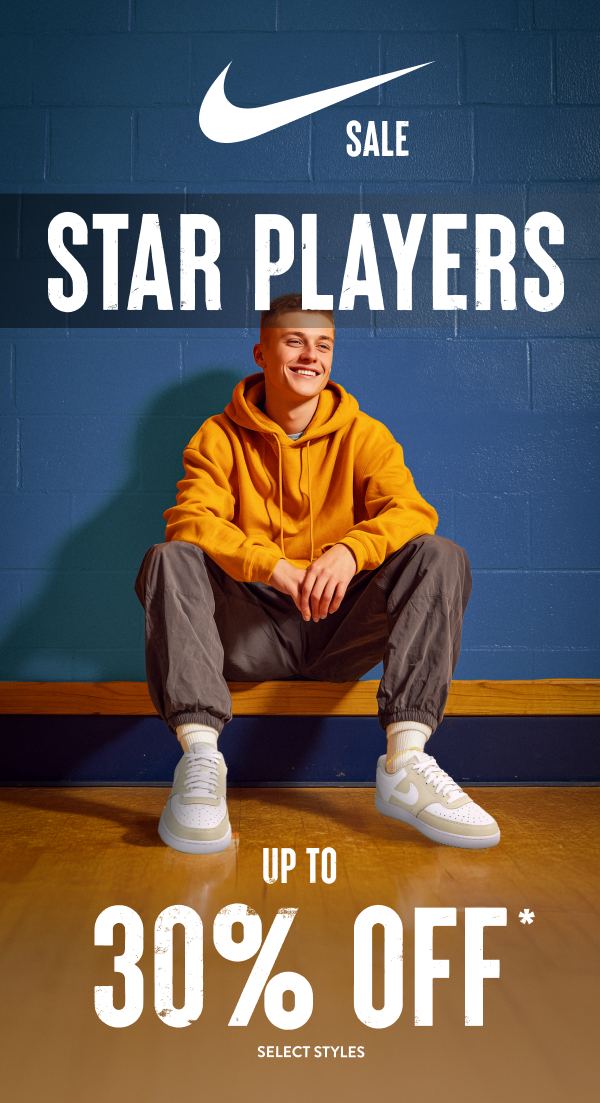 Shoe Carnival/Shoe Station — Nike Star Players Sale