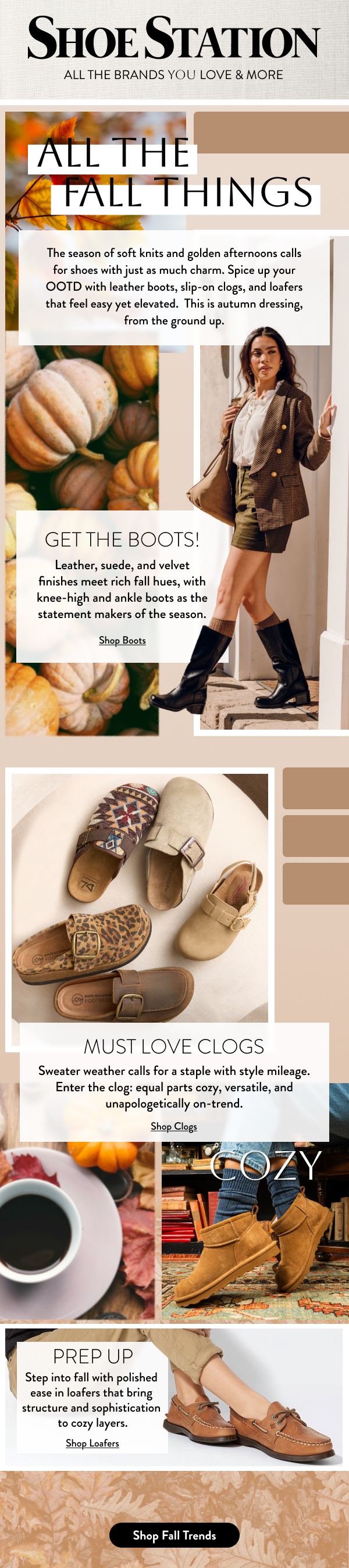 Shoe Station — All The Fall Things