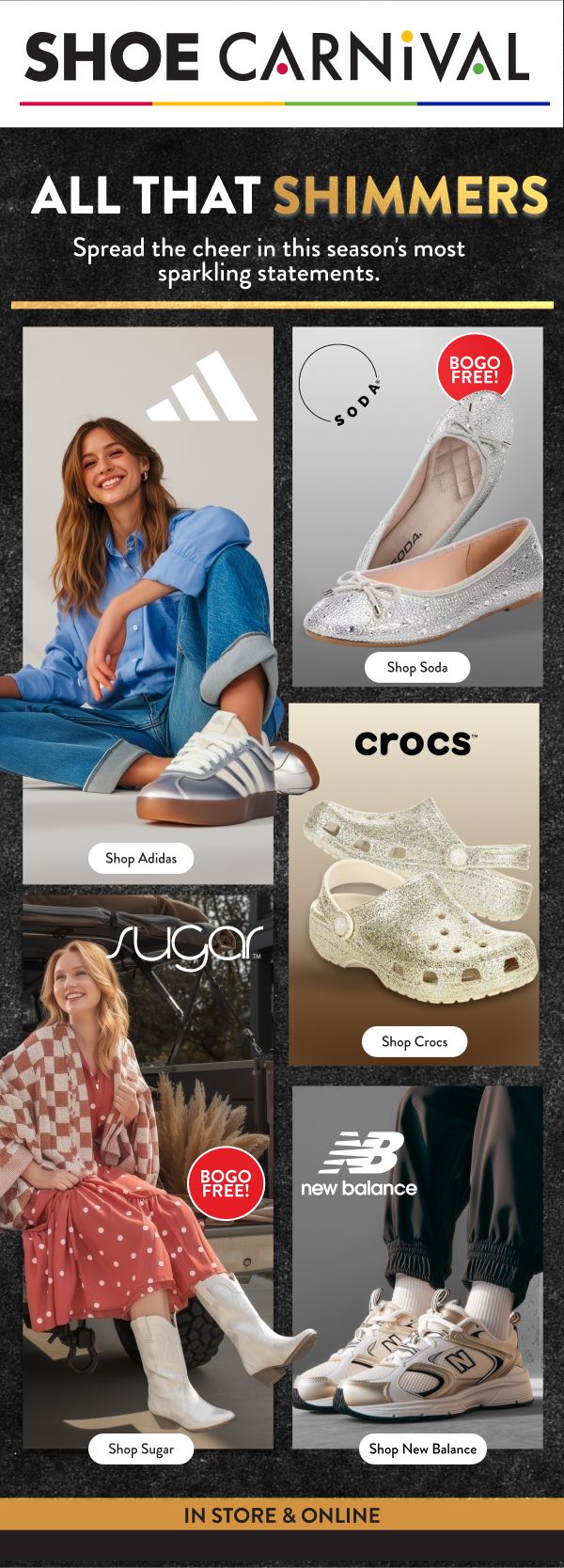 Shoe Carnival — All That Shimmers