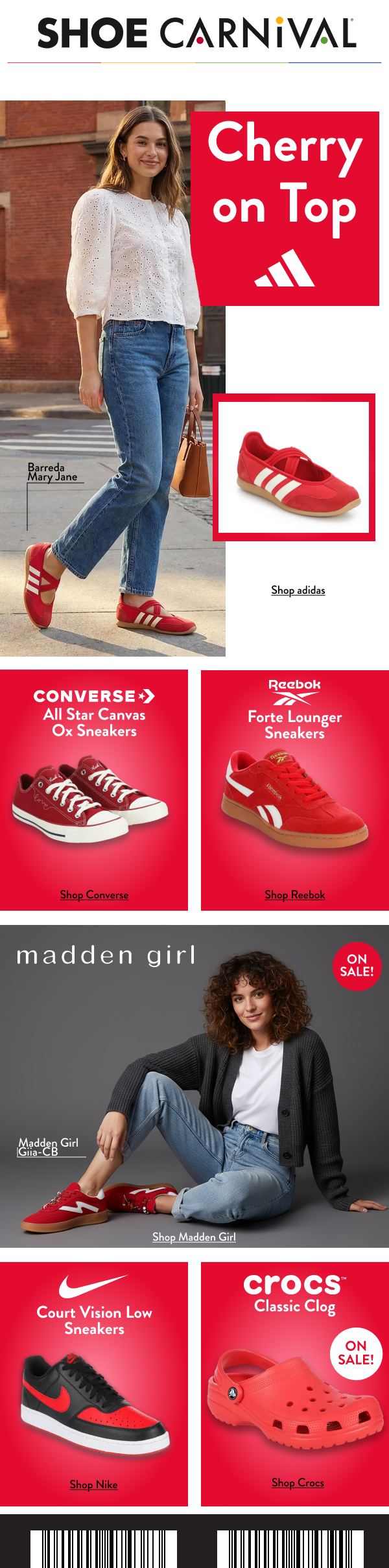 Shoe Carnival — Cherry On Top