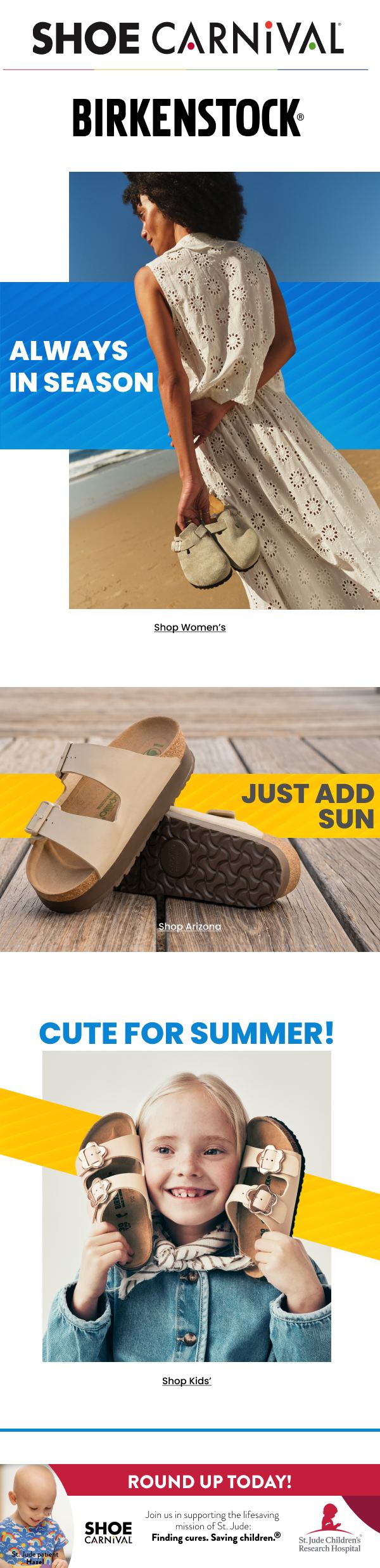 Shoe Carnival — Sunday Mood / Big Style For Littles
